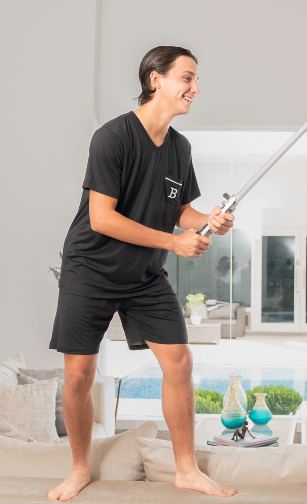 A21- Short y Playera Manga Corta