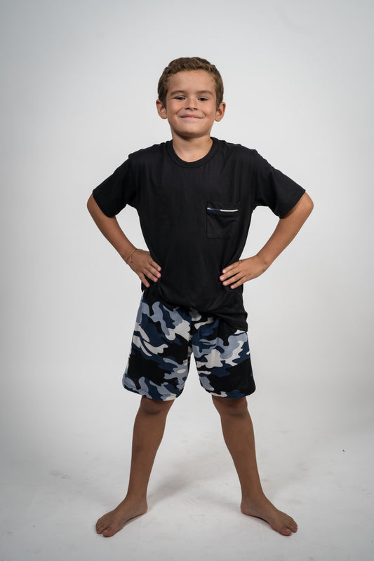 A21 y 49- Short y Playera Manga Corta