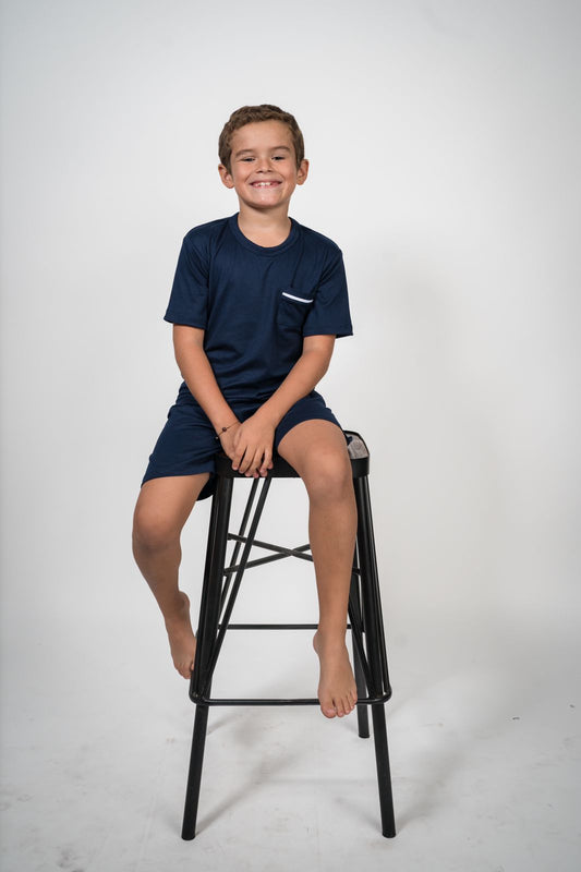 A22- Short y Playera Manga Corta (ADULTO)