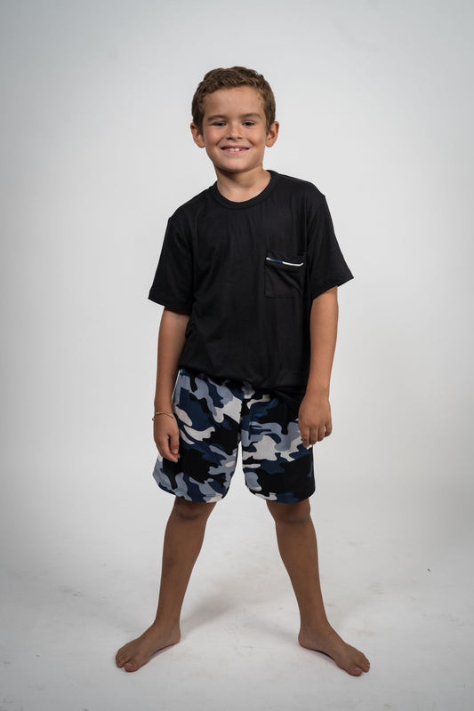 A21 y 49- Short y Playera Manga Corta (ADULTO)