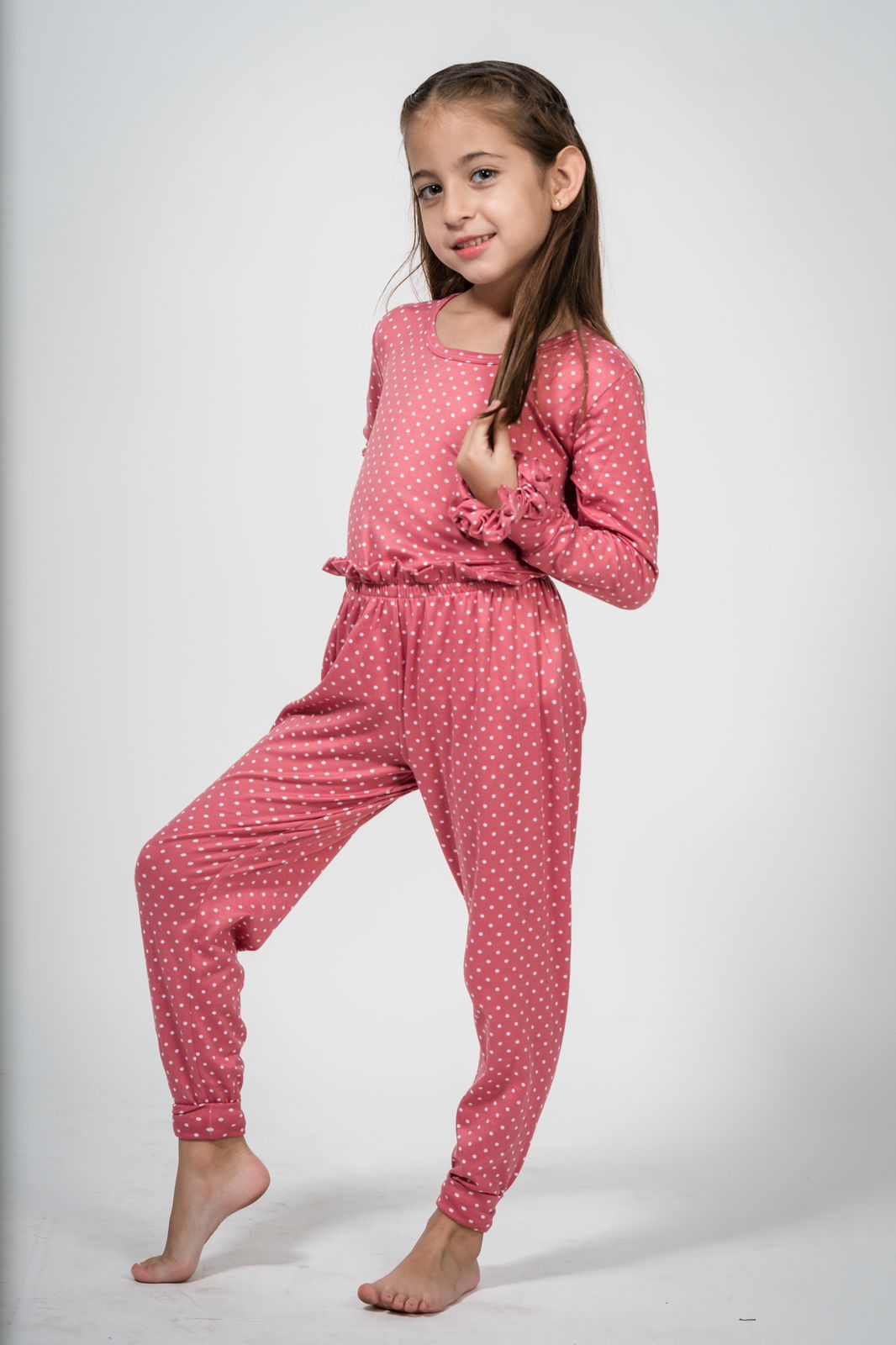 P7- Pantalón tipo Jogger y Blusa Manga Larga con Puños